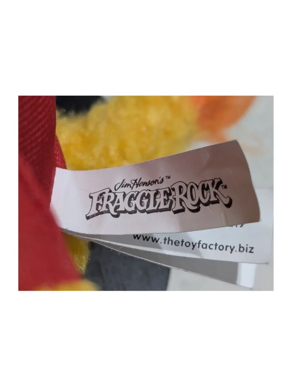 Jim Henson Fraggle Rock Toy Factory Plush Doll 2024 Orange Hair 10”